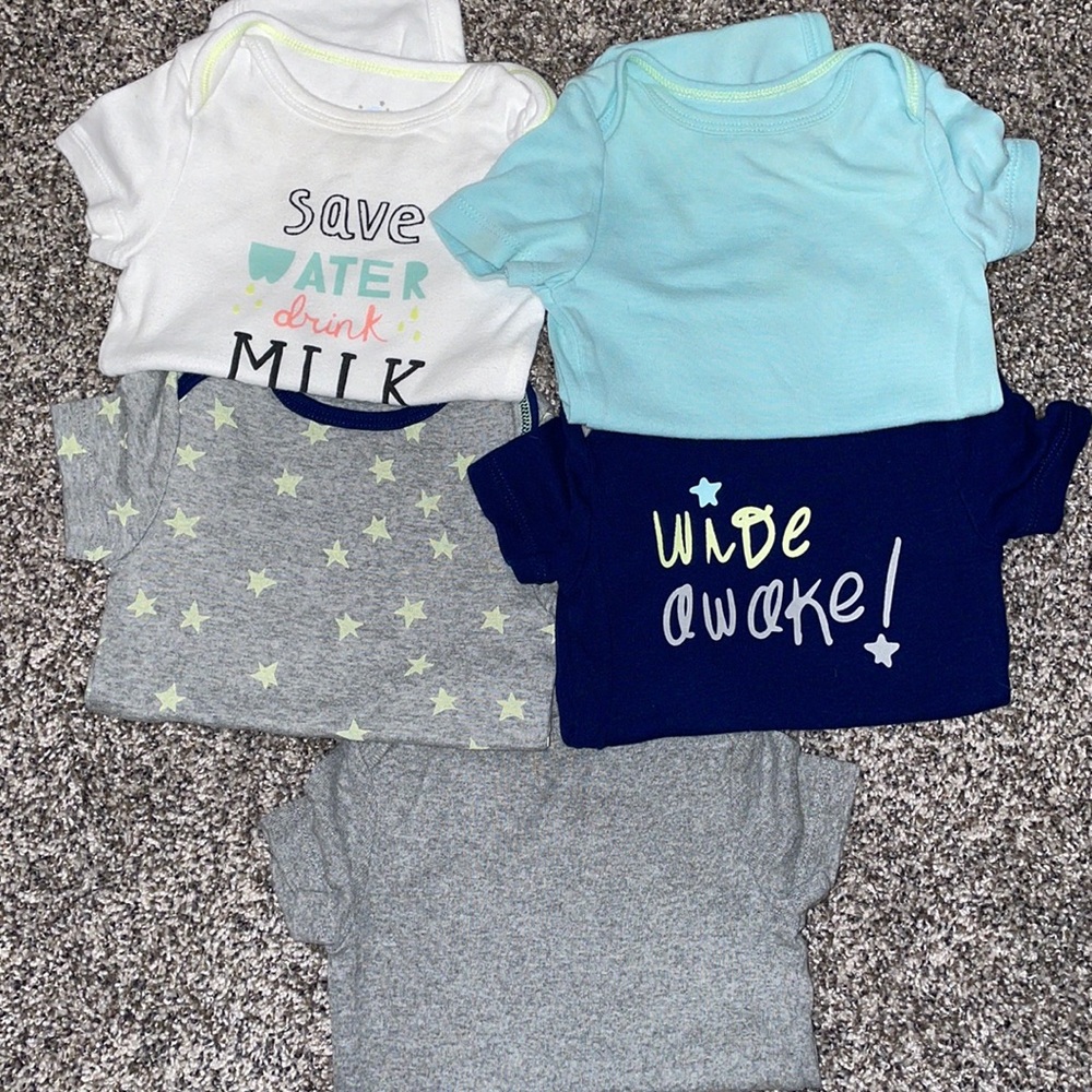 Baby Onesies Cloud Island Bundle